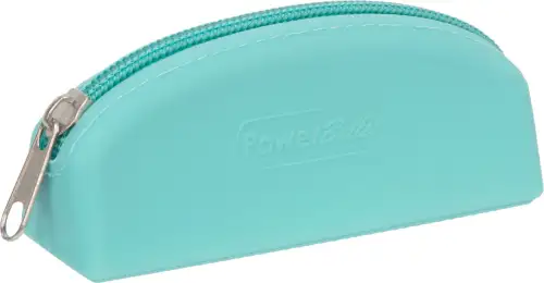 Сумка для хранения секс-игрушек PowerBullet - Silicone Storage Zippered Bag Teal photo 1