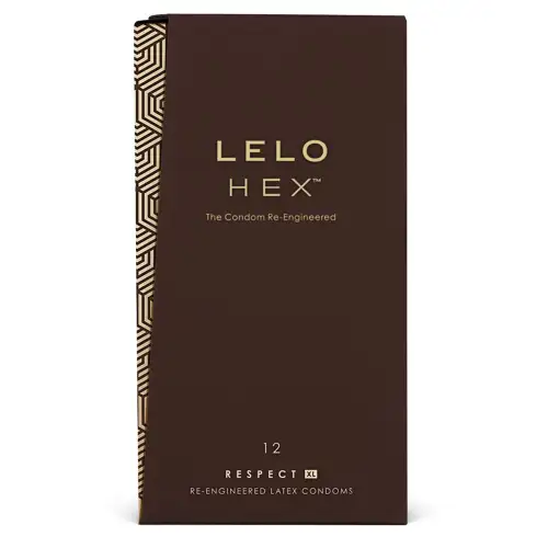 Презервативы LELO HEX Condoms Respect XL 12 Pack, тонкие и суперпрочные, увеличенный размер photo 1