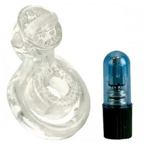 Вибро насадка эрекционная SILICONE ULTRA WIRELESS photo 1