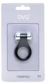 Эрекционное виброкольцо OVO B1 BLACK photo 7