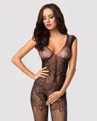 Бодистокинг Obsessive Bodystocking F234 S/M/L, абстрактный рисунок, глубокое декольте photo 1