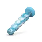 Стеклянный дилдо Gildo Ocean Flow, крупные бусины, силиконовое основание photo 4