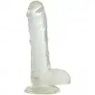Фаллоимитатор Real Rapture прозрачный, 25,5 см photo 1