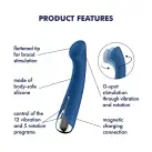 Вибратор Satisfyer Spinning G-Spot 1 Blue photo 7