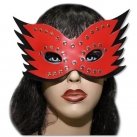 Маска красно-черная photo 1