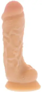 Фаллоимитатор REALSTUFF REAL FEELING DONG 7INCH, FLESH  photo 1