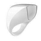 Кольцо вибрирующее OVO A1 RECHARGEABLE RING, белое photo 1