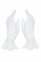 Перчатки Obsessive Etheria (Белый, S/M) photo 2