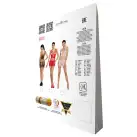 Бодистокинг — мини-платье с бабочками Passion BS090 red photo 7