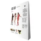 Бодистокинг с крупной сеткой Passion BS077 white photo 6