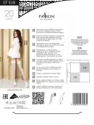 Высокие чулки Passion ST108 nero photo 3